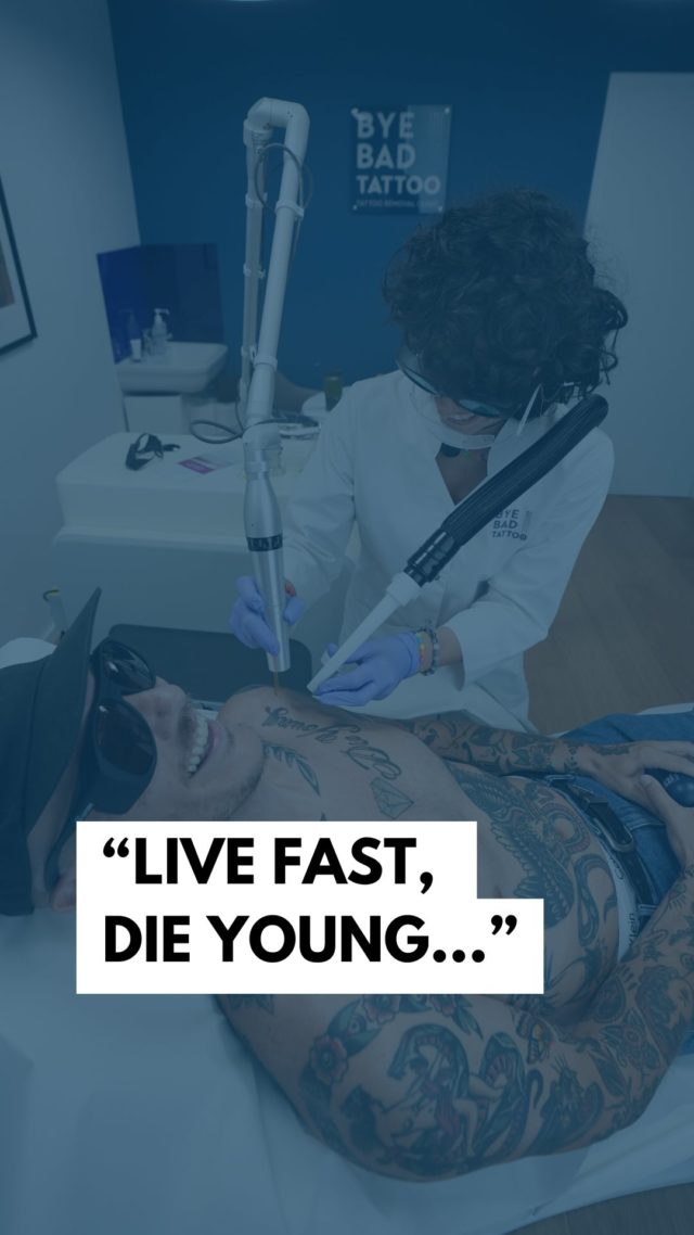 Envie de changement ? 🫣 Faites éclaircir votre tatouage ou effacez-le grâce à la technologie Picoseconde à prix accessible chez Bye Bad Tattoo. Bye bye les erreurs de jeunesse…

✅ Détatouage sur mesure, sécurisé et efficace
✅ Technologie de pointe pour le détatouage
✅ Équipe de professionnels spécialisée et à votre écoute

📲 Devis en ligne en quelques clics !

#detatouage #byebadtattoo #tattooremoval #detatouagesuisse
#foreverisover #lasertattooremoval #picoway #badtattoos